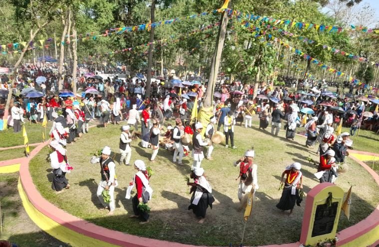 साकेला नृत्य प्रस्तुती