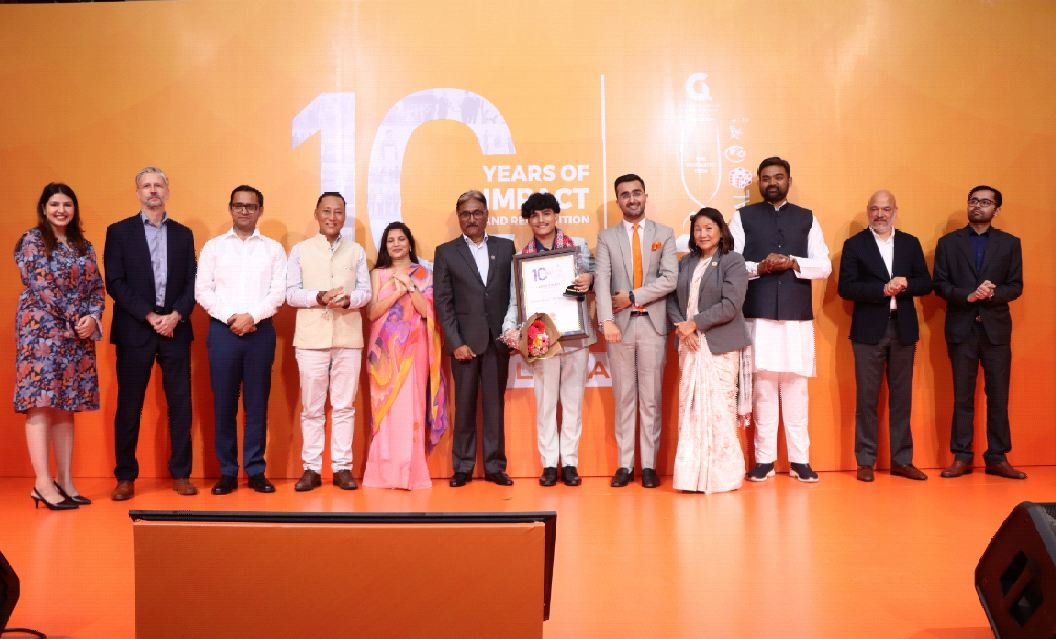 घनश्याम विश्वकर्मा ग्लोकल टीन हिरो नेपाल २०२४ उपाधिबाट सम्मानित