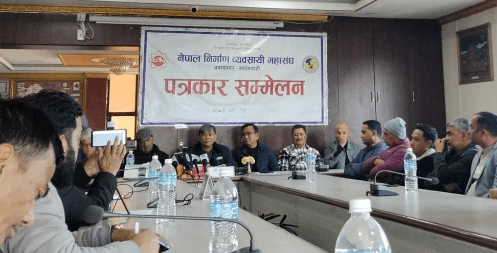 भुक्तानी नपाए आन्दोलन गर्ने निर्माण व्यवसायीहरूको चेतावनी