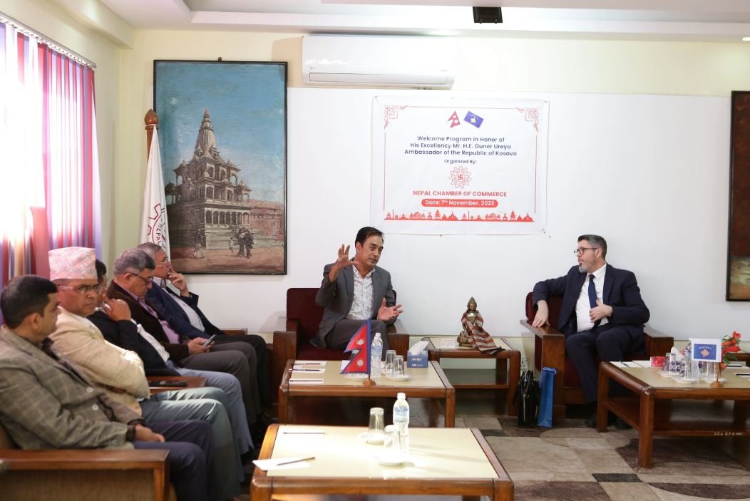चेम्बर अफ कमर्सद्धारा कोसोभोसंग व्यापारिक साझेदारीको प्रस्ताव