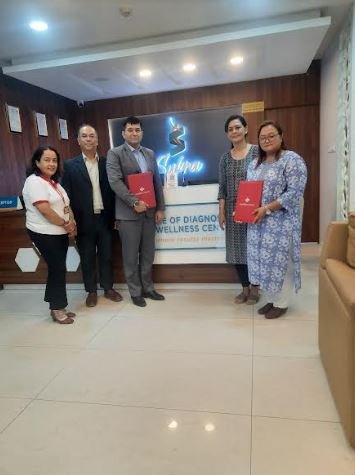 शुक्रा हाउस डाईग्नोस्टिक एण्ड वेलनेश सेन्टर र प्रभु बैंकबीच सम्झौता