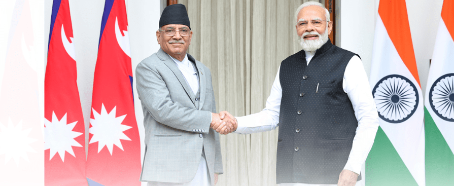 प्रधानमन्त्री दाहालको भारत भ्रमण : द्विपक्षीय मैत्रीपूर्ण सम्बन्धलाई थप सबल बनाउने प्रतिबद्धता