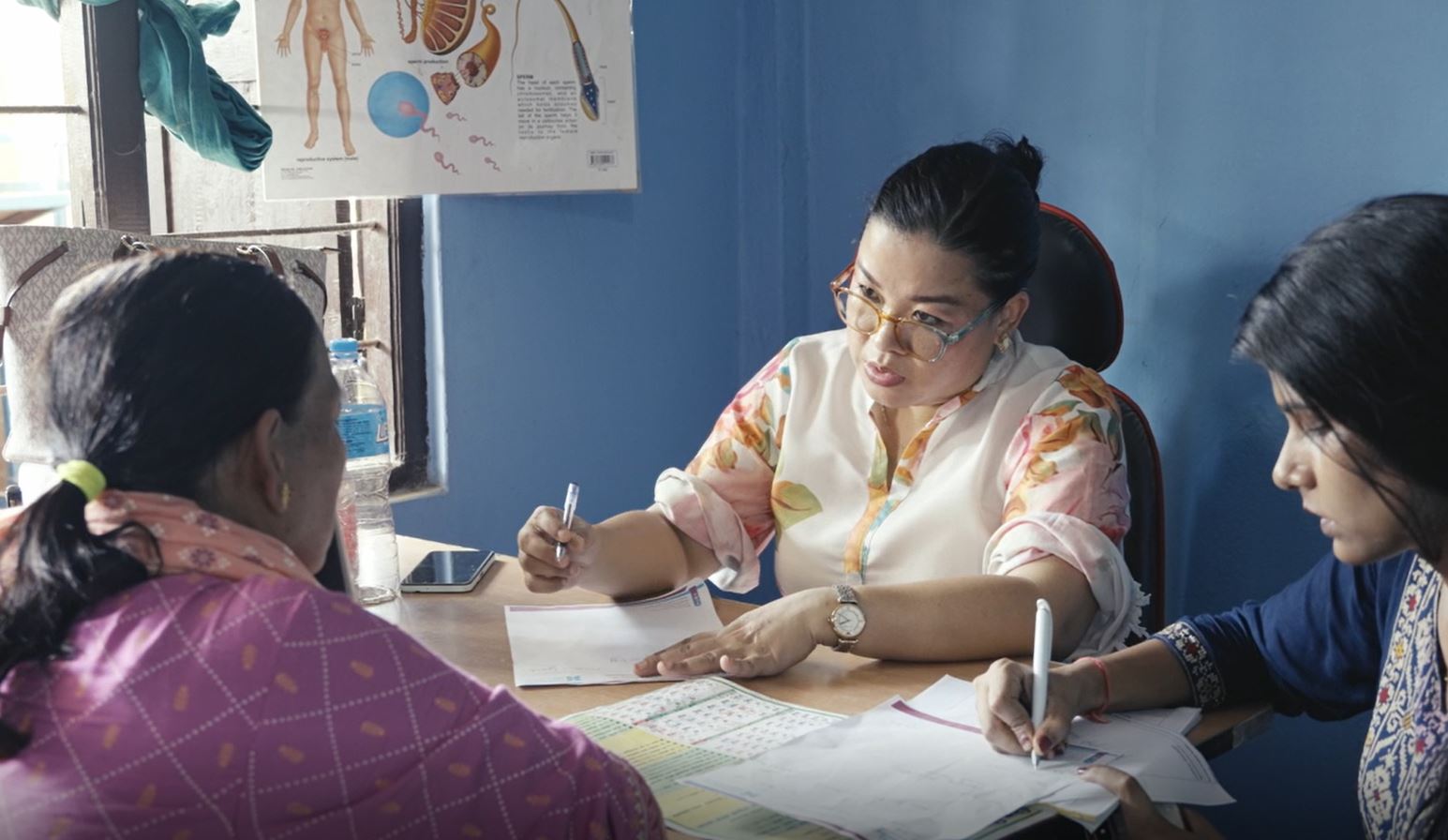 एनसेल फाउन्डेसनद्वारा बिर्तामोडमा निःशुल्क पाठेघरको मुखको क्यान्सरको स्क्रिनिङ