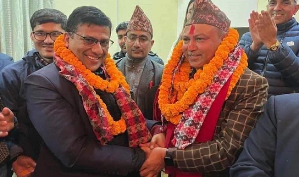 नेफ्स्कूनको नव निर्वाचित अध्यक्षमा चन्द्रप्रसाद ढकाल