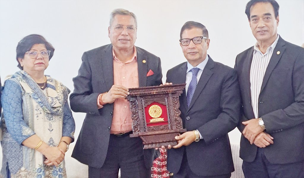 भारतसँग  व्यापार सहजीकरण गर्न राजदूत शर्मालाई चेम्बरको आग्रह