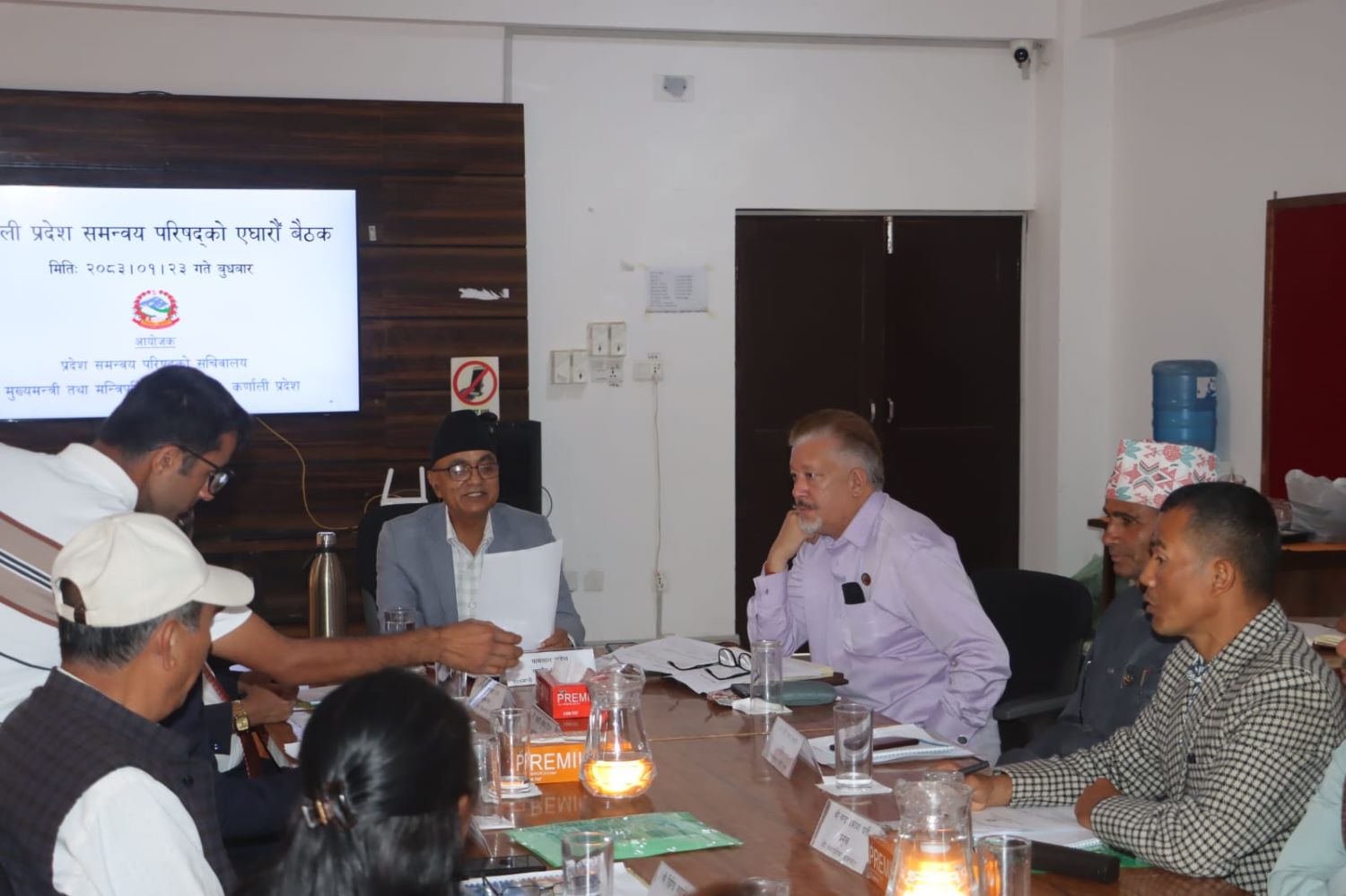 कर्णाली प्रदेश समन्वय परिषद्को बैठक: आगामी आवको नीति तथा कार्यक्रममा छलफल