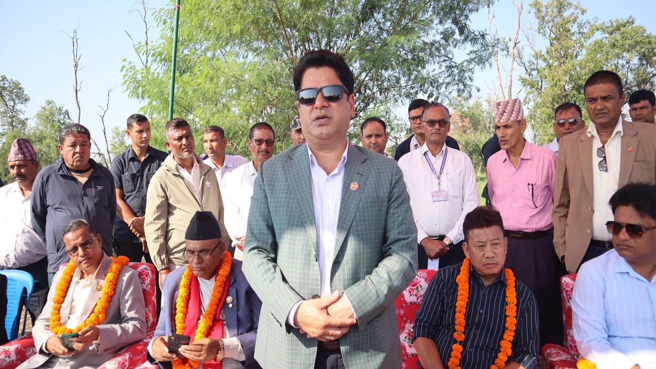 सुक्खा बन्दरगाह निर्माणको काम छिट्टै अघि बढ्छ : उद्योगमन्त्री