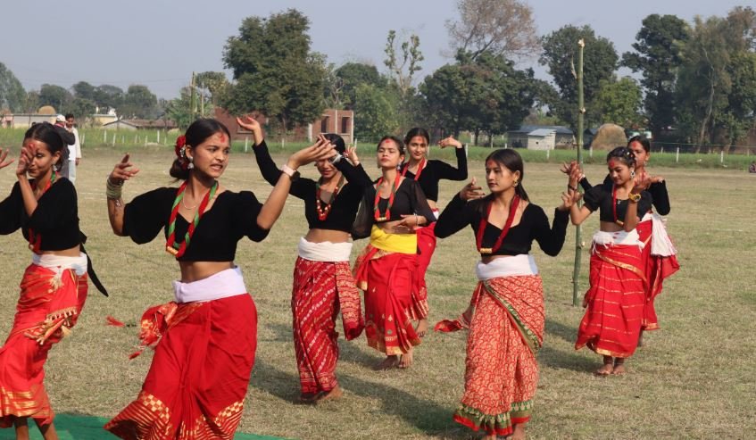 नृत्य प्रस्तुत गर्दै