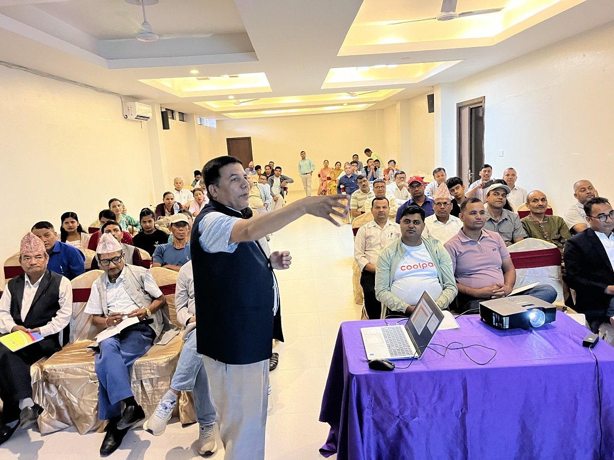 दाङमा आर्थिक गणनासम्बन्धी अन्तक्र्रिया