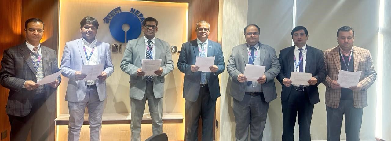 “डाटा गोपनीयता दिवस” को अवसरमा नेपाल एसबिआई बैंकका कर्मचारीहरूद्धारा प्रतिज्ञा