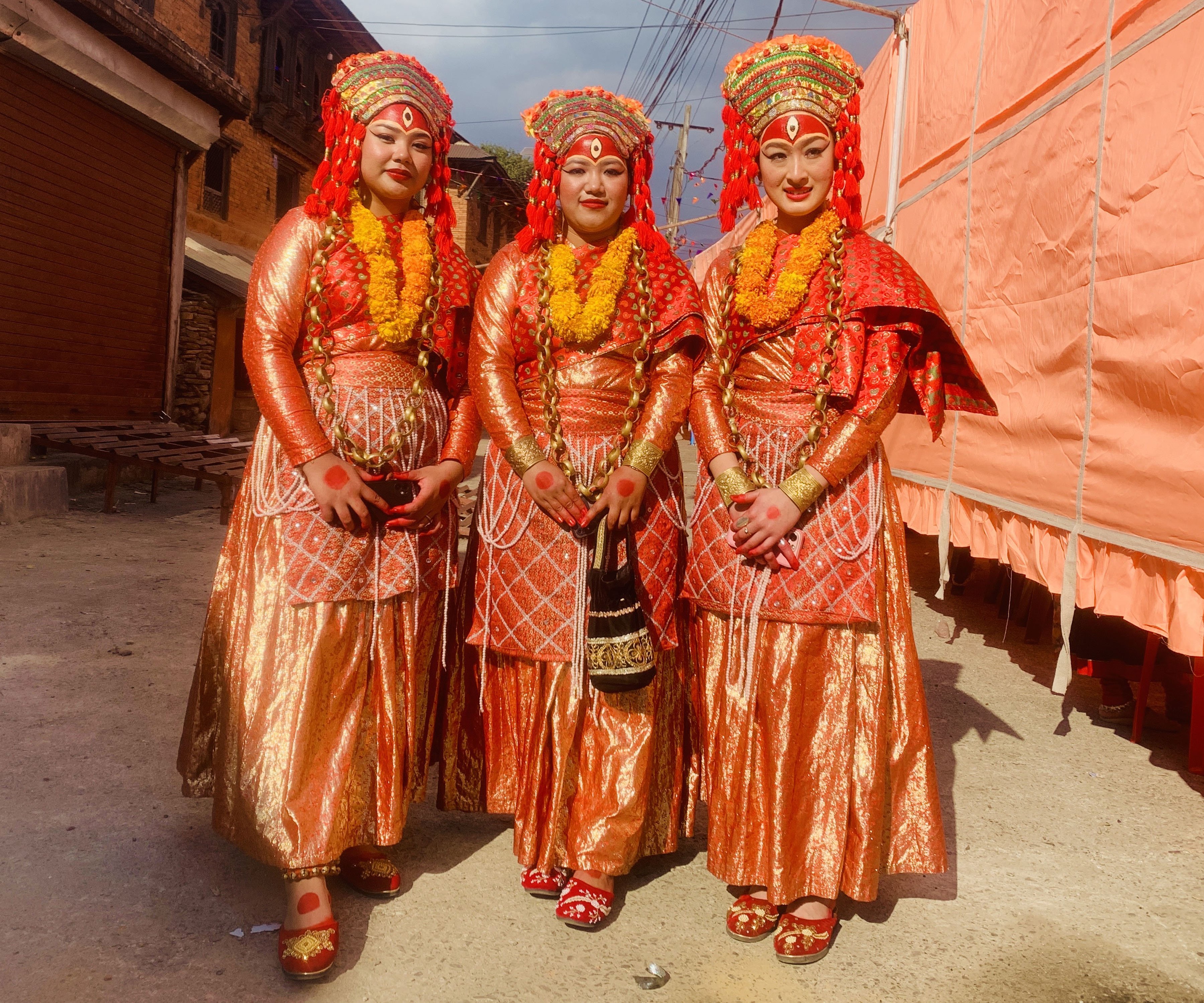 चौथो यःमरी साँस्कृतिक महोत्सव तथा प्रतियोगितामा सहभागी कुमारी