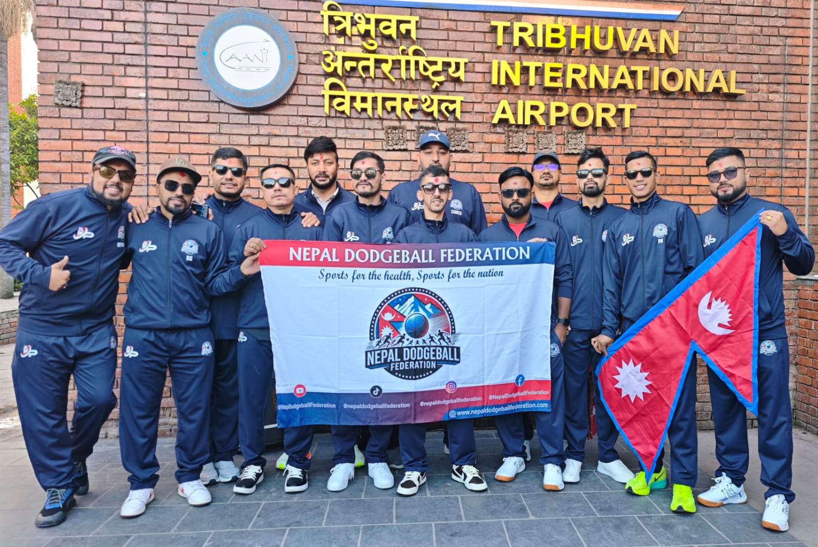 नेपाल पहिलोपटक एशियन डजबल च्याम्पियनसिपमा सहभागी हुँदै, राष्ट्रिय टोली मलेसिया प्रस्थान