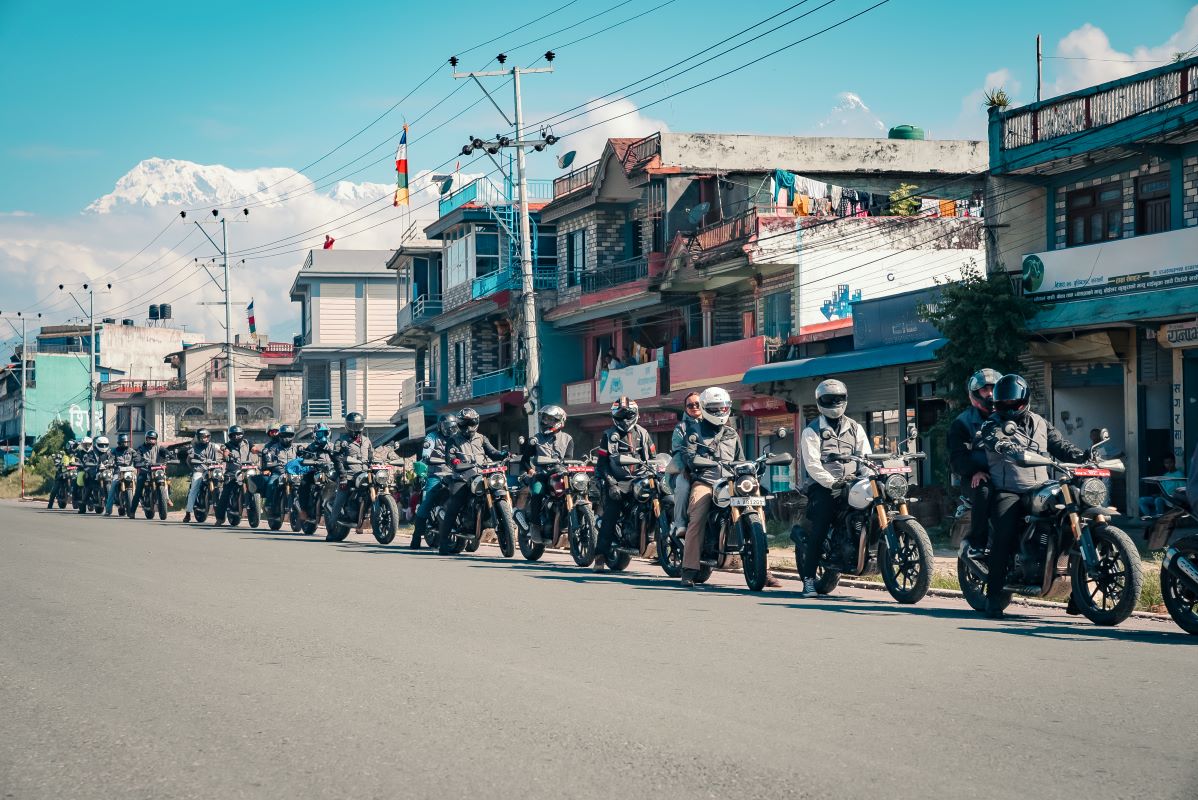 ट्रायम्फ नेपालद्वारा ‘लिगेसी राइड : सौराहा एडिसन’ सम्पन्न