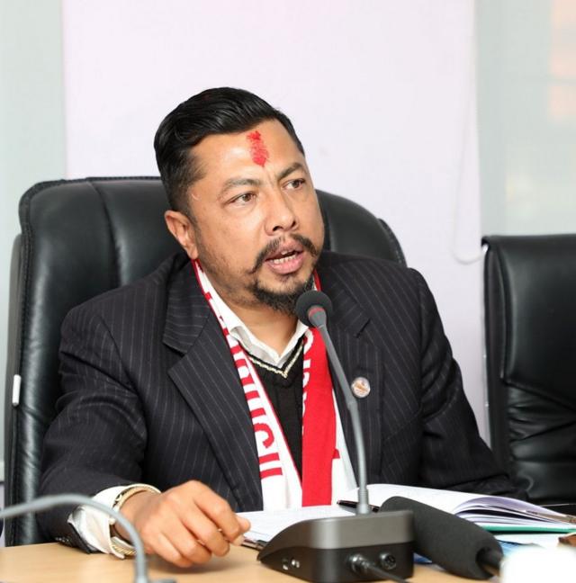 भलिबलका लागि आवासीय कभर्ड हल बनाउँदैछौं :  मन्त्री श्रेष्ठ