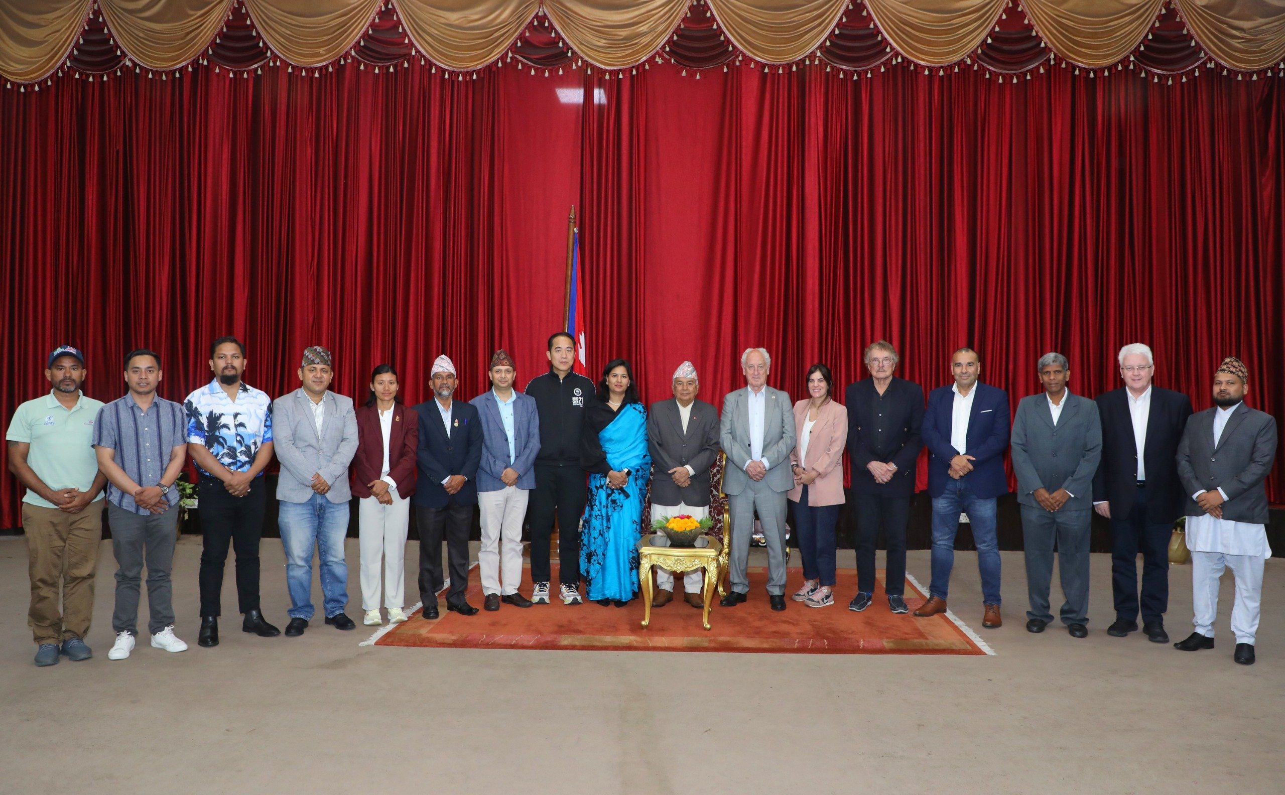नेपाल खेलकुद र पर्यटनको उर्वर भूमिः राष्ट्रपति पौडेल
