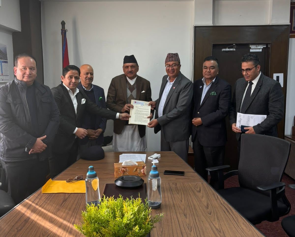होटल व्यवसायलाई पर्यटन उद्योगको मान्यता दिन पर्यटन तथा हवाई यातायात समितिको माग
