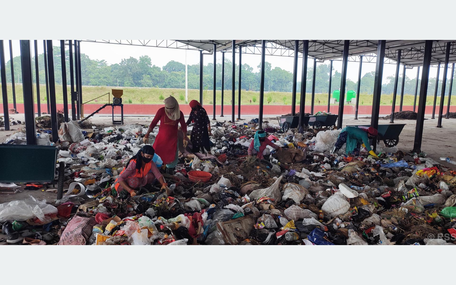 शुक्लाफाँटामा आधुनिक फोहर व्यवस्थापन केन्द्र सञ्चालनमा