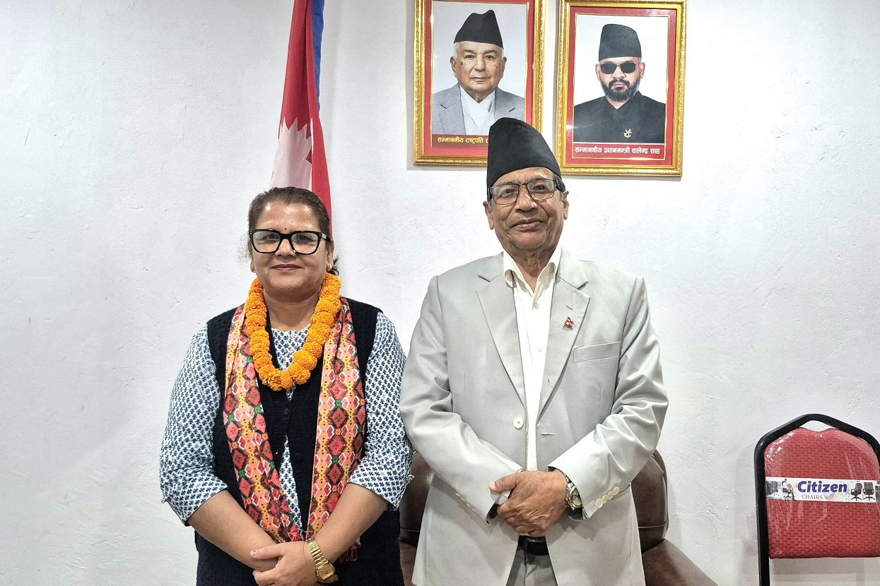 राष्ट्रियसभा उपाध्यक्ष भण्डारी र गण्डकी प्रदेश प्रमुखबीच भेटवार्ता