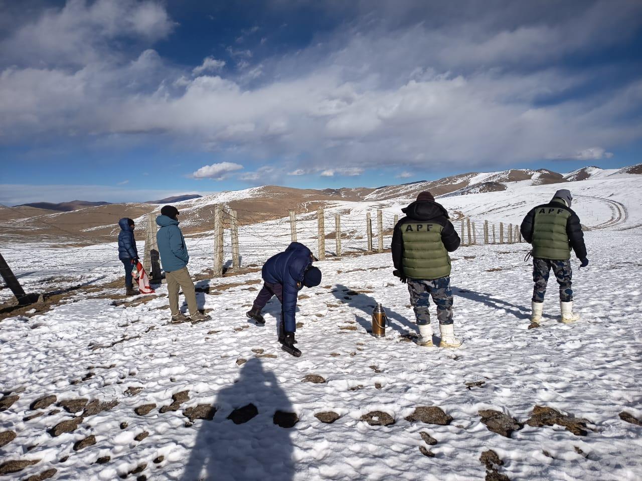 कोरला नाकामा सशस्त्र प्रहरी र नेपाल प्रहरीको संयुक्त गस्ती