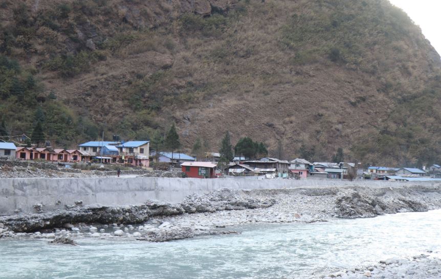 बगर बनेको तालगाउँमा बस्ती बस्दै