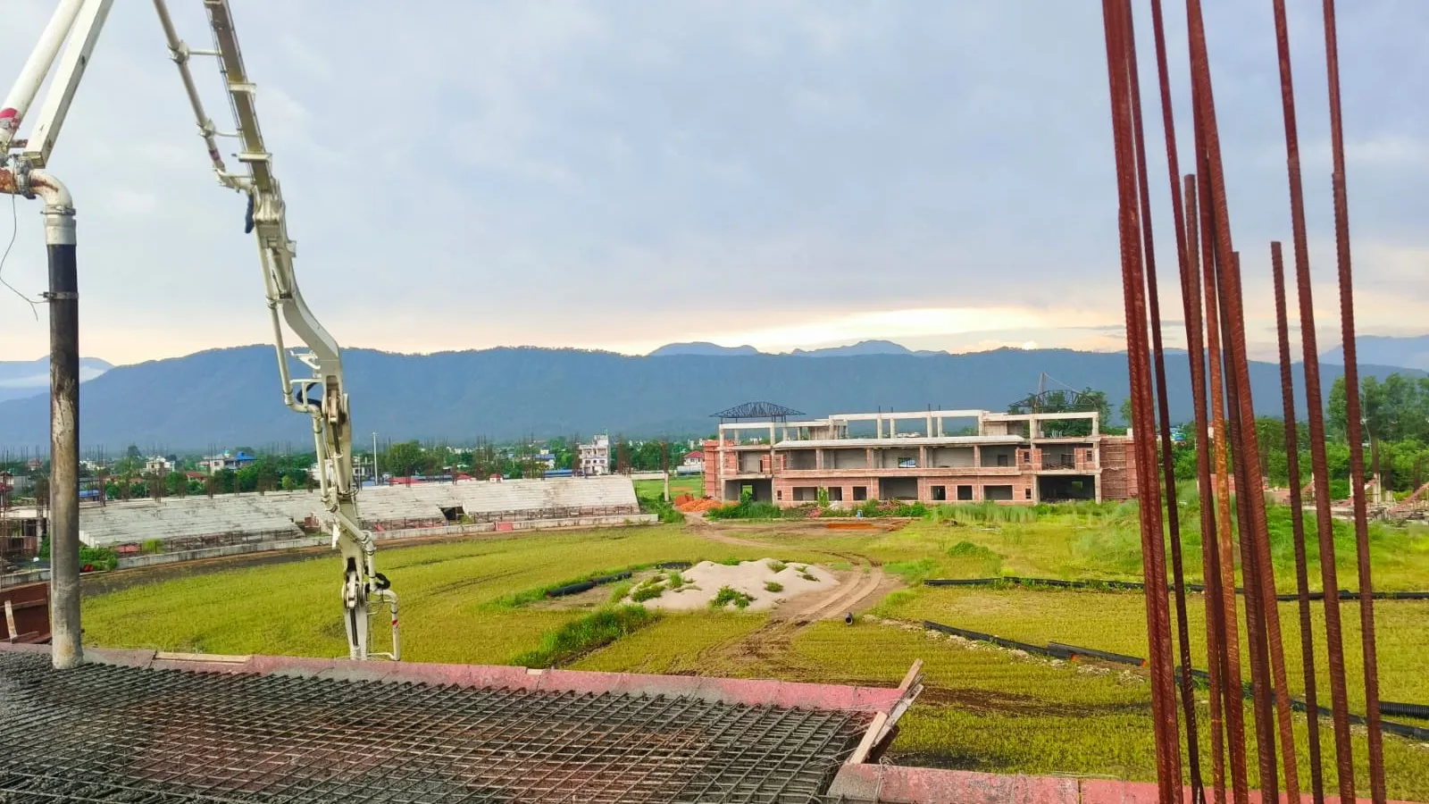 गौतमबुद्ध क्रिकेट रङ्गशालाको काम सुस्त