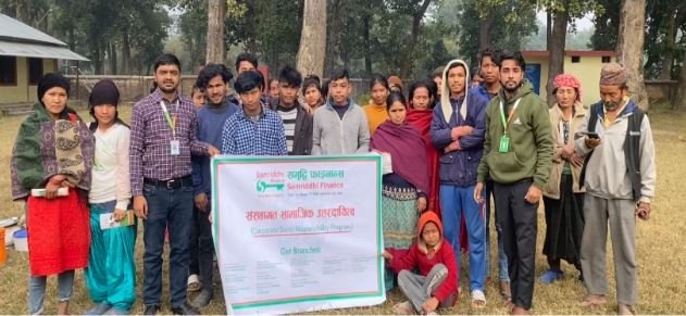 समृद्धि फाइनान्सद्धारा वित्तीय साक्षरता कार्यक्रम सम्पन्न