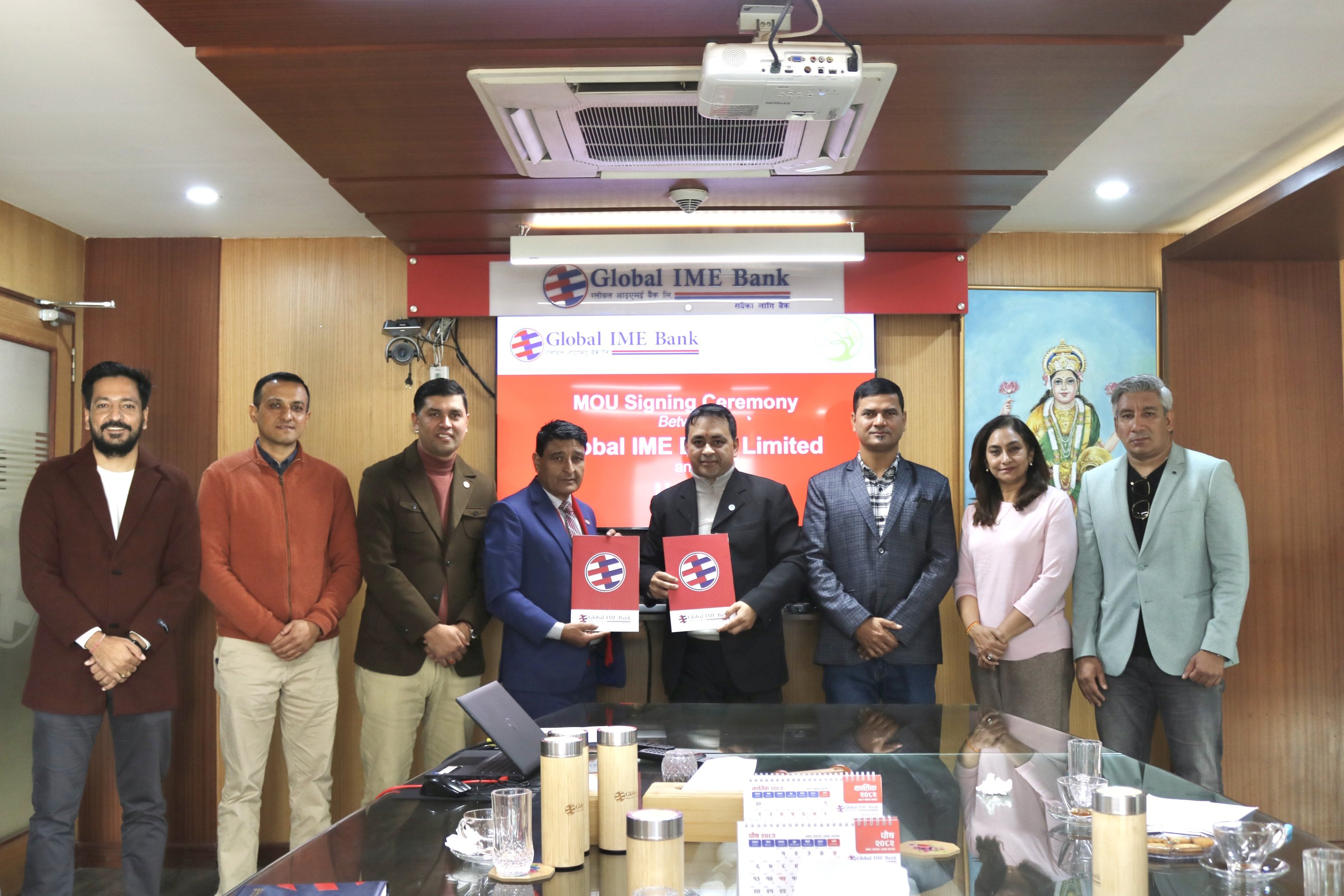ग्लोबल आइएमई बैंक र डिएआई-उदय परियोजनाबीच साना तथा लघु उद्यमको वित्तीय पहुँचका लागि सम्झौता