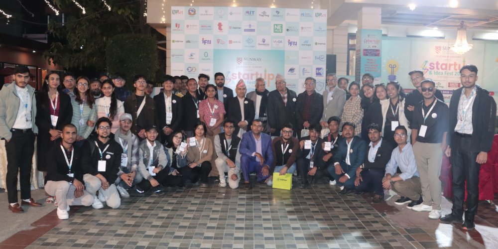 सनवे स्टार्टअप एण्ड आईडिया फेस्ट २०२५ सम्पन्न, १५० भन्दा बढी स्टार्टअप र इन्नोभेसन सहभागी