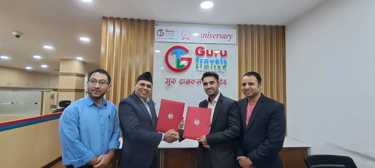 गुरु ट्राभल्स र सिद्धार्थ प्रिमियरबिच व्यावसायिक  सहमति