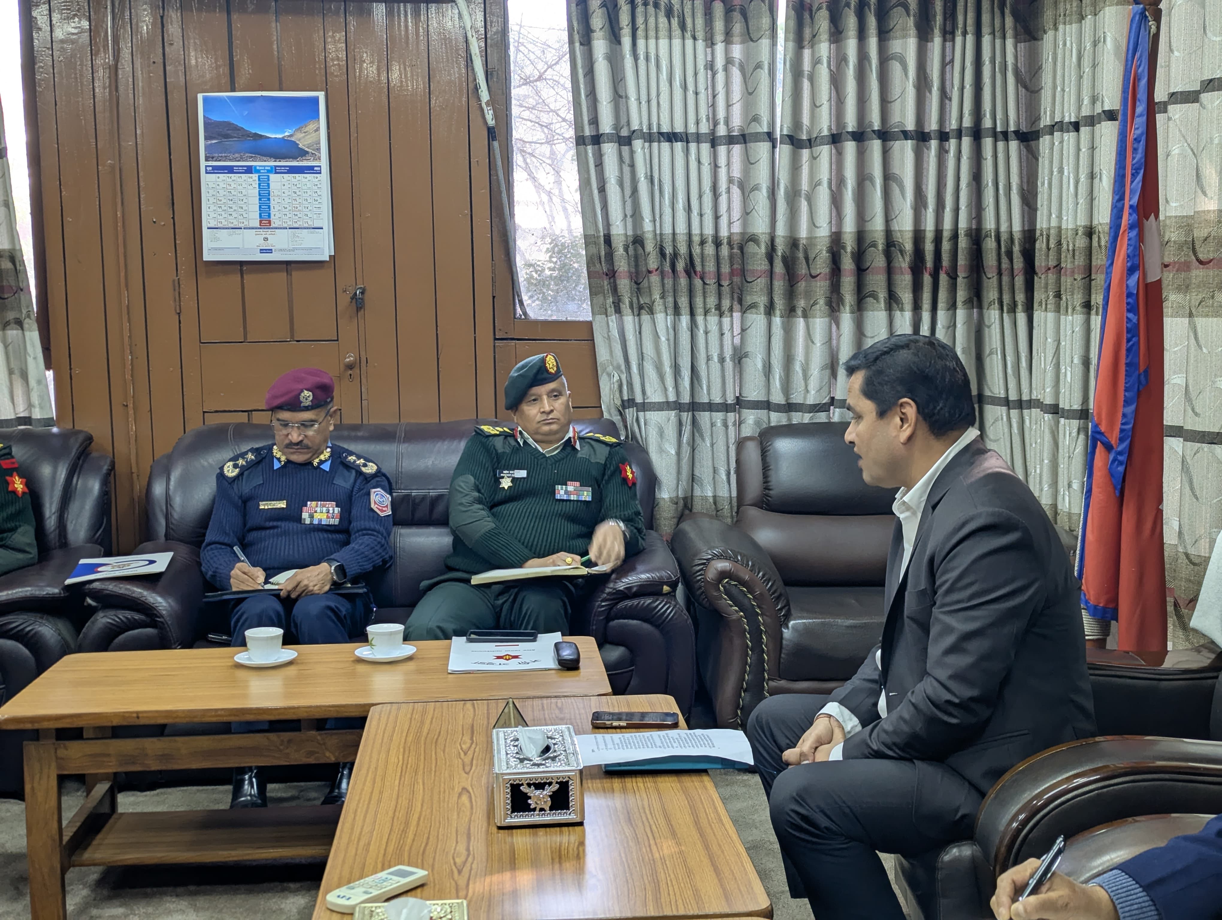 सरकारीको बिरामीको चाप घटाउन स्वास्थ्य मन्त्रीद्वारा सुरक्षा निकायका अस्पतालसँग सहकार्य प्रस्ताव