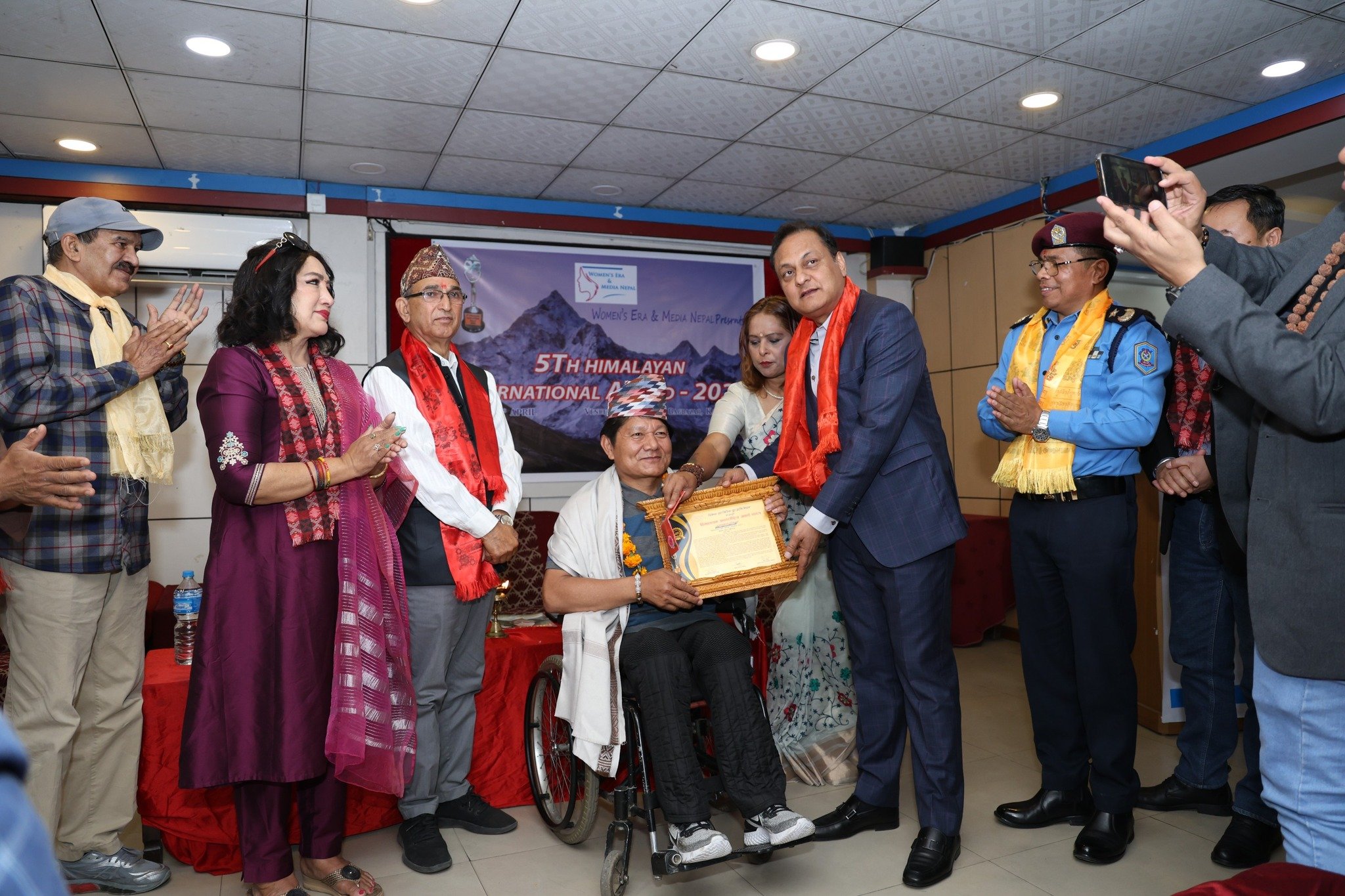 हिमालयन अन्तर्राष्ट्रिय अवार्डको पाँचौं संस्करण नेपाल र थाइल्याण्डमा सम्पन्न
