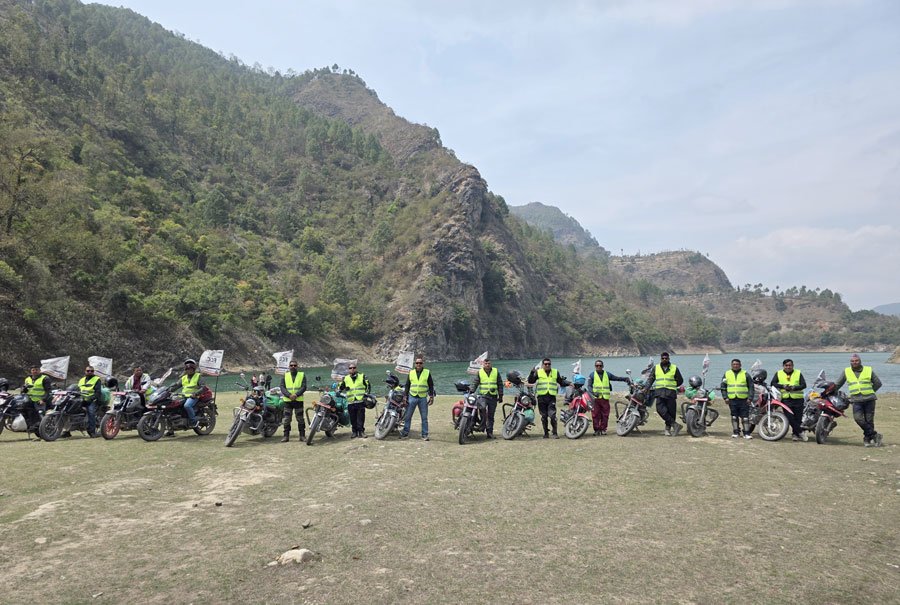 १२५२ किलोमिटरको साहसिक यात्रा: राइड टु क्याराभान डोल्पा’ सम्पन्न