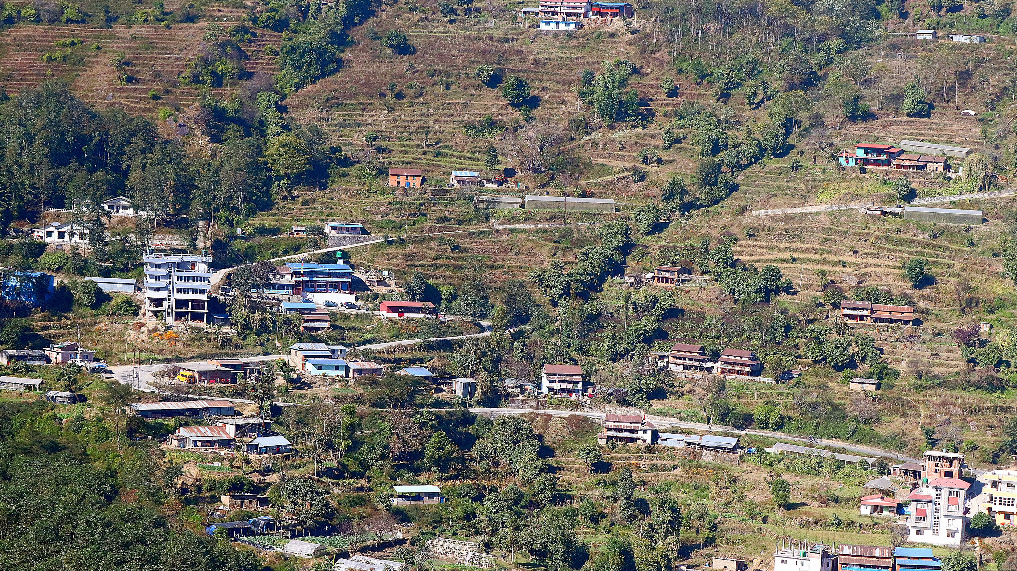 नुवाकोटको गुरुङगाउँ (तस्बिर)
