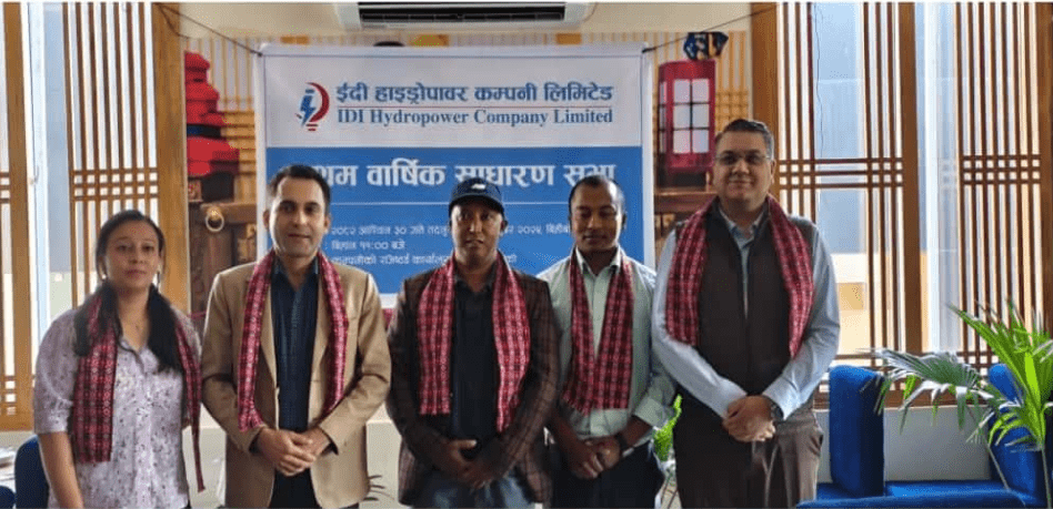 ईदी हाइड्रोपावरको वार्षिक साधारणसभा सम्पन्न, आईपीओ निष्कासन प्रस्ताव पारित