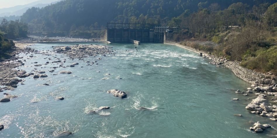 त्रिशूली जलविद्युत केन्द्रको बाँध