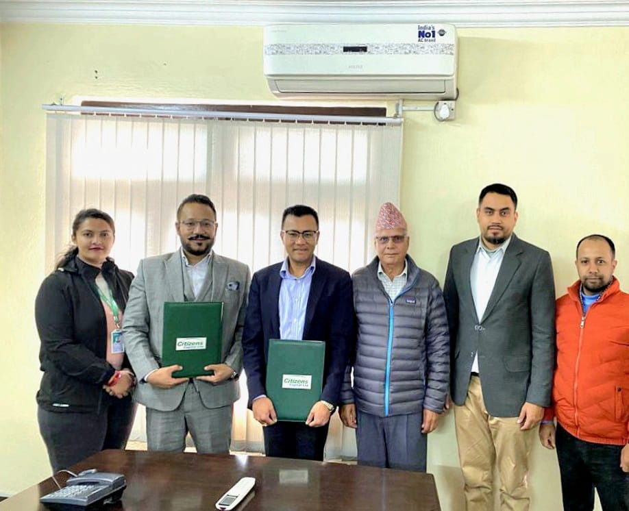 सिटिजन्स क्यापिटल र युनाइटेड हाइड्रोबीच सम्झौता