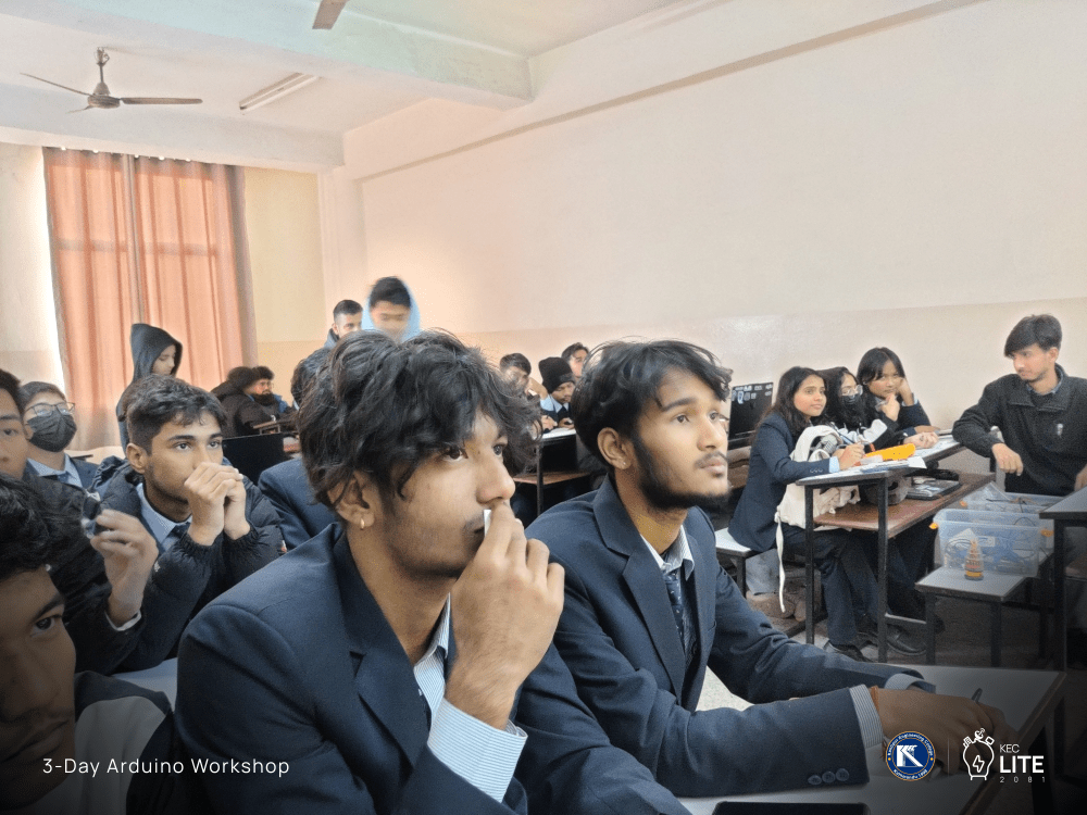केईसीमा तीनदिने अर्डुइनो वर्कशप सम्पन्न, केईसी लाइट २०८१को तयारी जारी