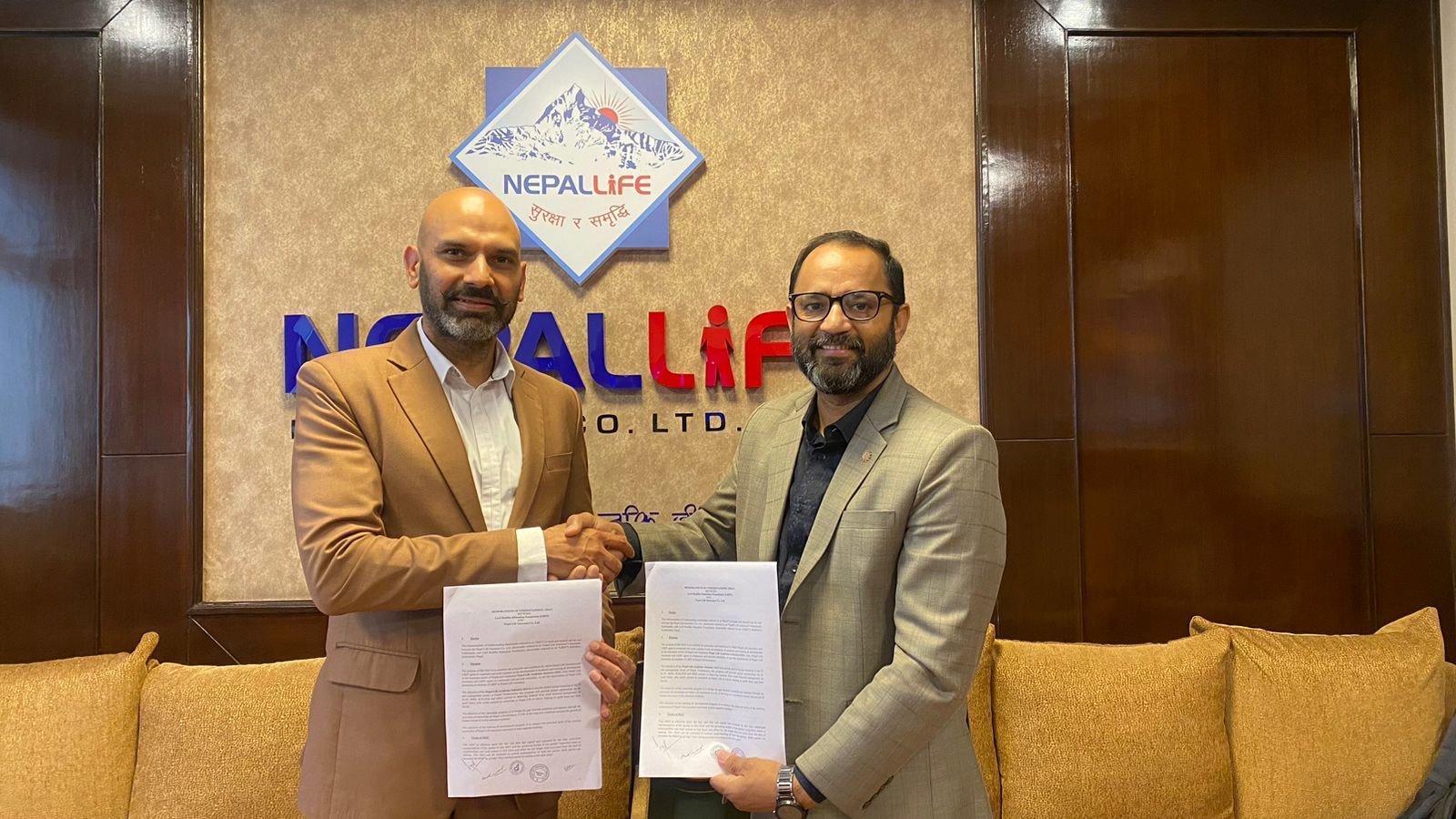 सीपयुक्त शिक्षा र रोजगारी सिर्जना गर्न लर्डवुद्ध र नेपाल लाईफ इन्स्योरेन्सबीच सहमति