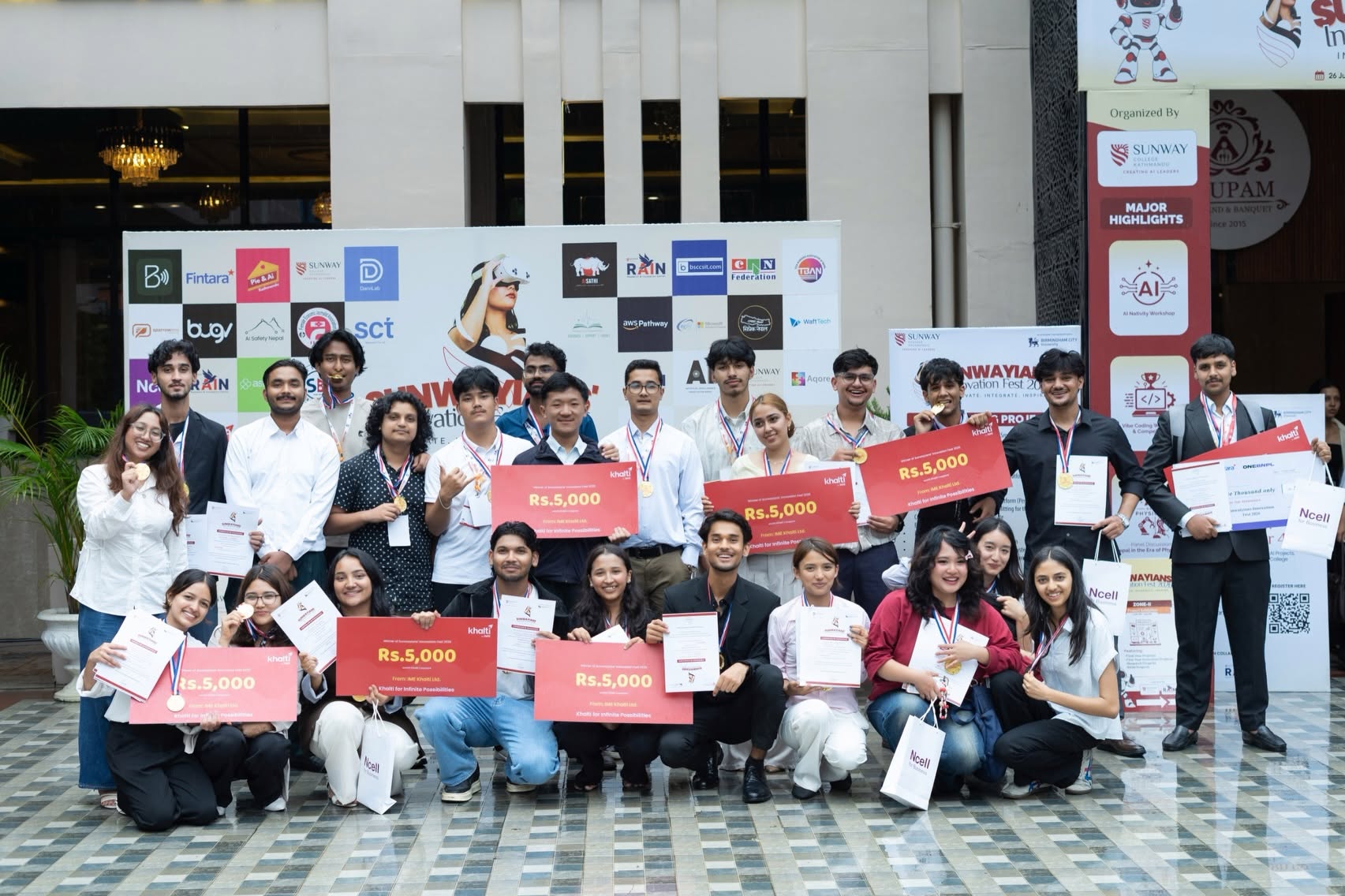 ‘सनवेयन्स इनोभेसन फेस्ट २०२६’ भव्य रूपमा सम्पन्न, एआइ तथा इन्नोभेसनको केन्द्र बन्दै सन्वे कलेज