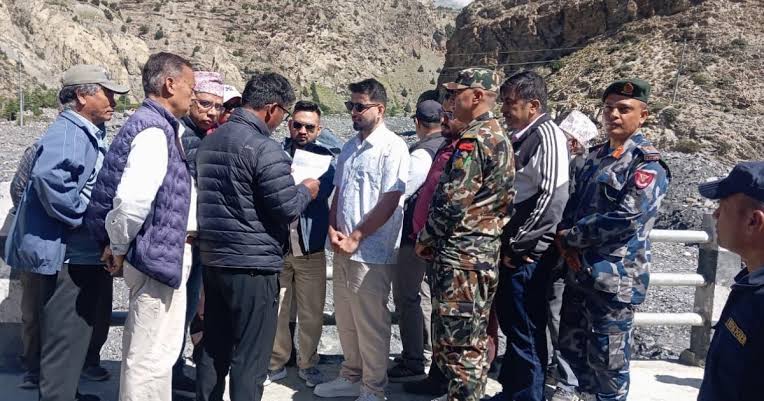 मन्त्री लम्सालद्वारा कर्णालीको सडक पूर्वाधारको अनुगमन