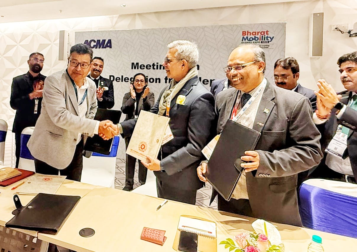 भारतको नयाँ दिल्लीमा एनएडिए, एयसडिसि र एसिएमए बिच सम्झौता सम्पन्न