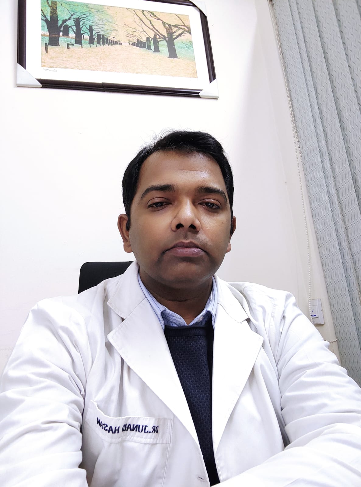 काठमाडौं नेशनल मेडिकल कलेजमा दन्त रोग विशेषज्ञ डा. जुनैद हसनले ओपीडी सेवा दिने