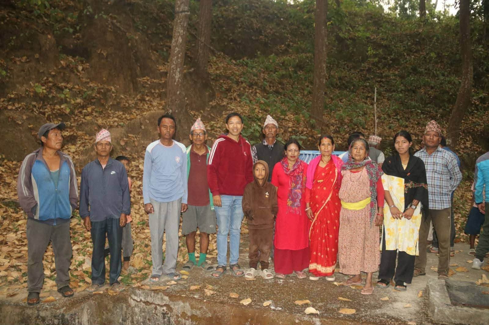 घोराही बनाऔं अभियानका कारण घोराही- १२ तल्लो बसन्तापुर गाउँ खानेपानी समस्या मुक्त