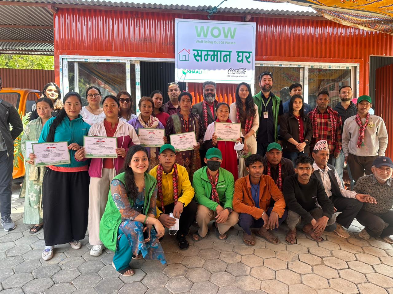 फोहोर संकलक महिला समुदायका लागि सुरक्षित र सहयोगी ‘सम्मान घर’ को शुभारम्भ
