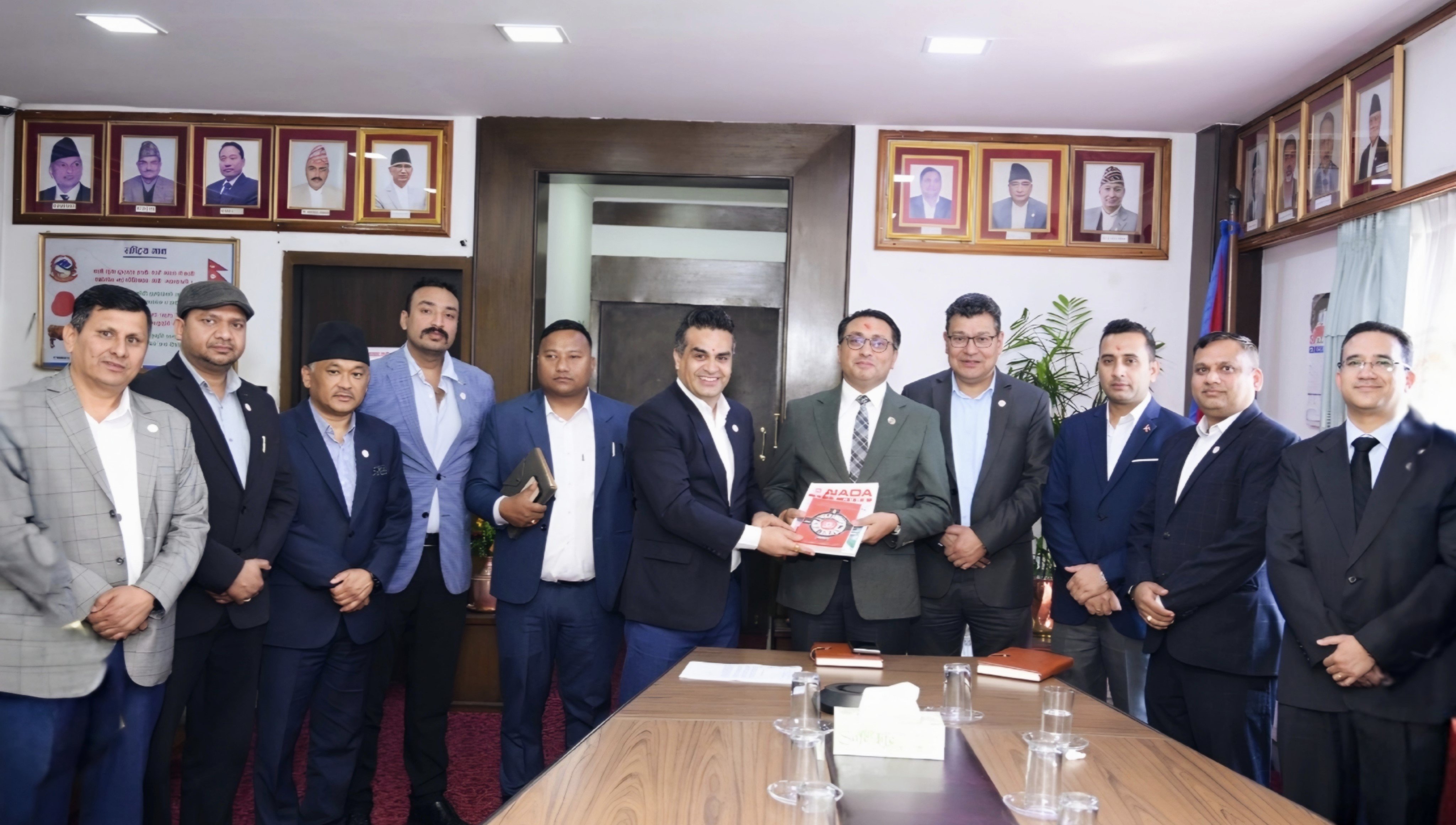 अर्थमन्त्रीसंग अटोमोवाइल क्षेत्रका विभिन्न विषयहरुमा छलफल