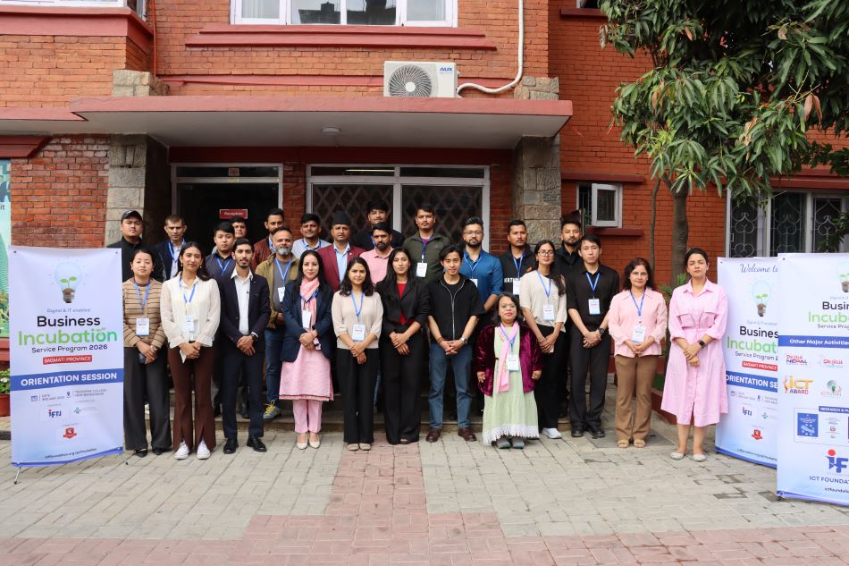 आईसीटी फाउन्डेसनद्वारा बागमती ओरिएन्टेसन सत्र सम्पन्न, १२ स्टार्टअपको सहभागिता