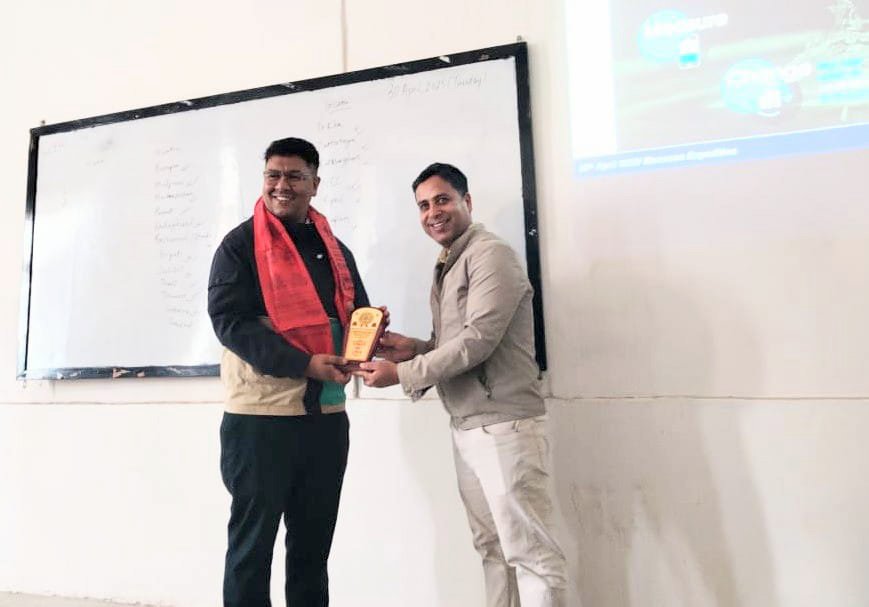वर्षासम्बन्धी तथ्यांक संकलनमा नेपाल इन्जिनियरिङ कलेजका विद्यार्थी परिचालन