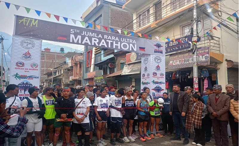 रारामा ४९ किलोमिटर अल्ट्रा म्याराथन दौड शुरु
