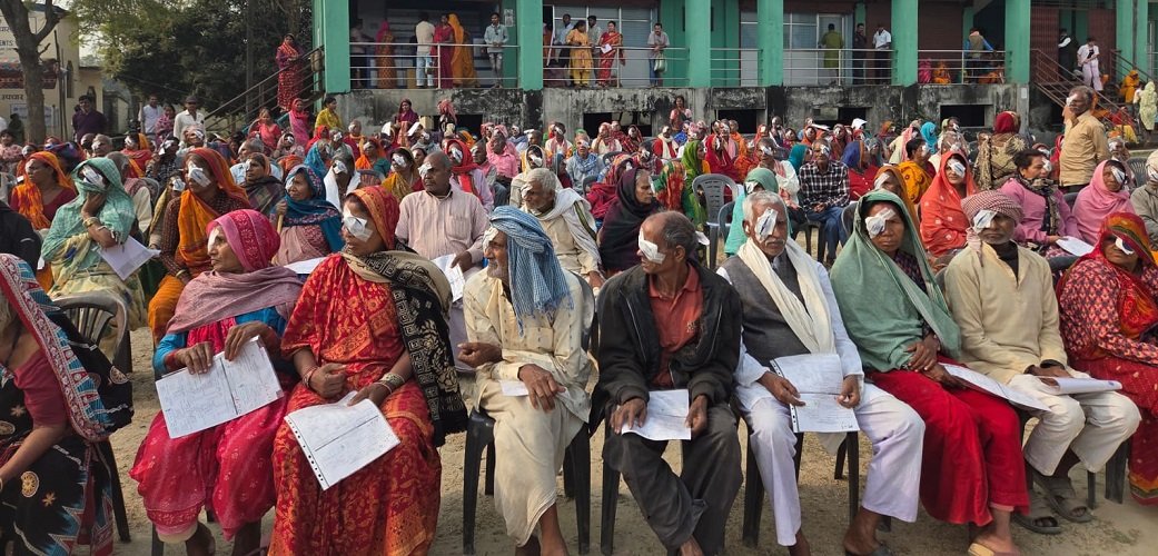 ज्योति विकास बैंकद्वारा ४०७ जनाको निःशुल्क शल्यक्रिया