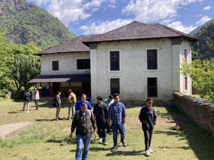 गलकोट दरबारमा आन्तरिक पर्यटक
